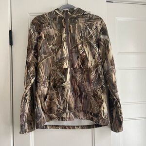 Men’s Red Head Camouflage Hooded Jacket